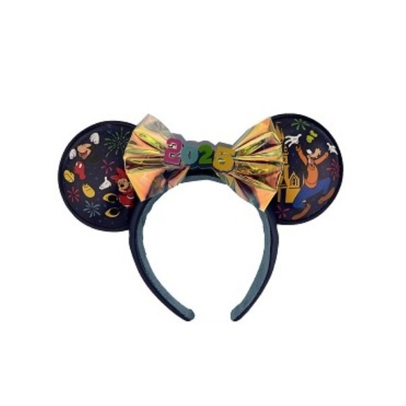 Disney Accessories - Disneyland 2025 New Years Mickey Minnie Goofy Ears Headband